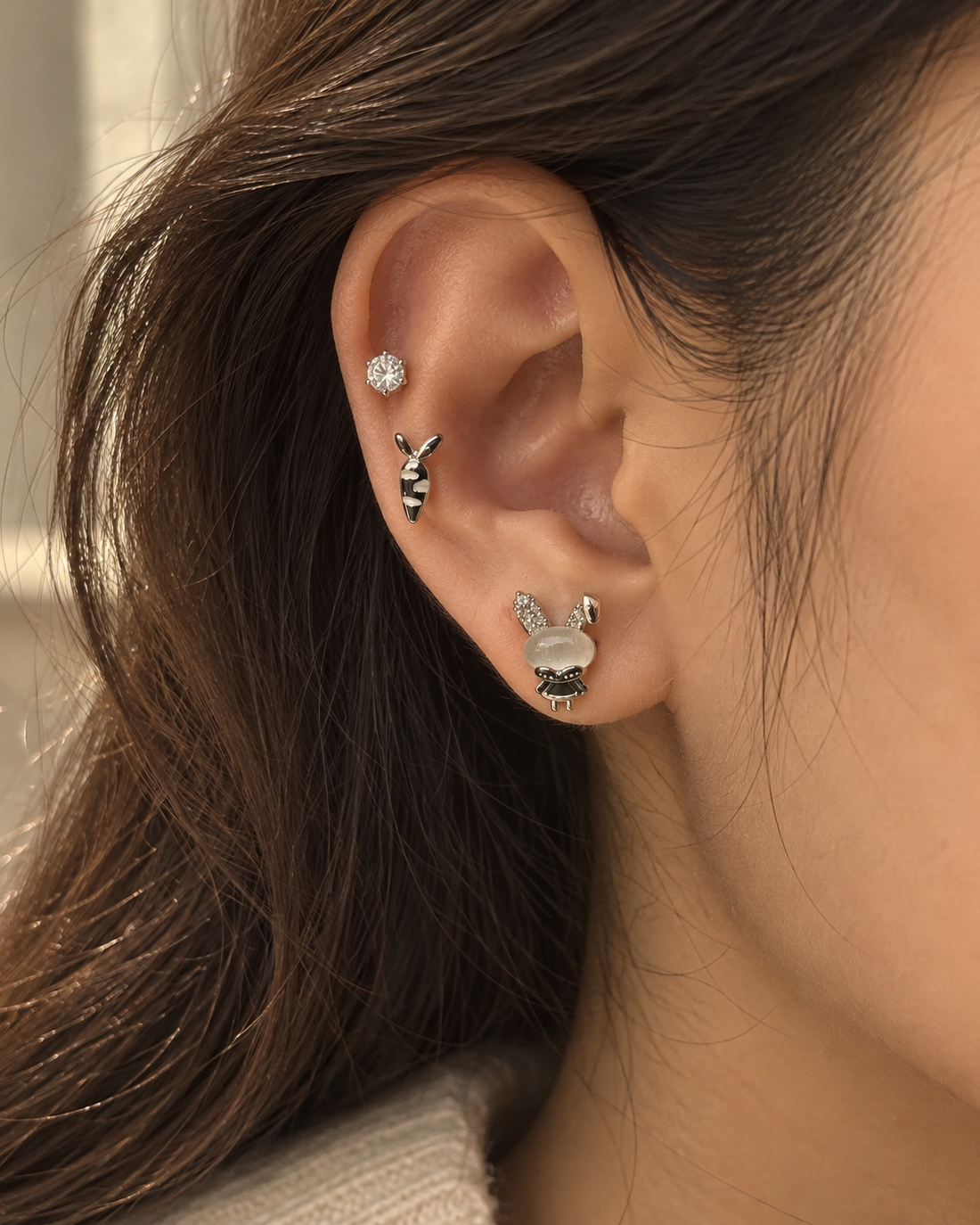 Melo Piercing Studs