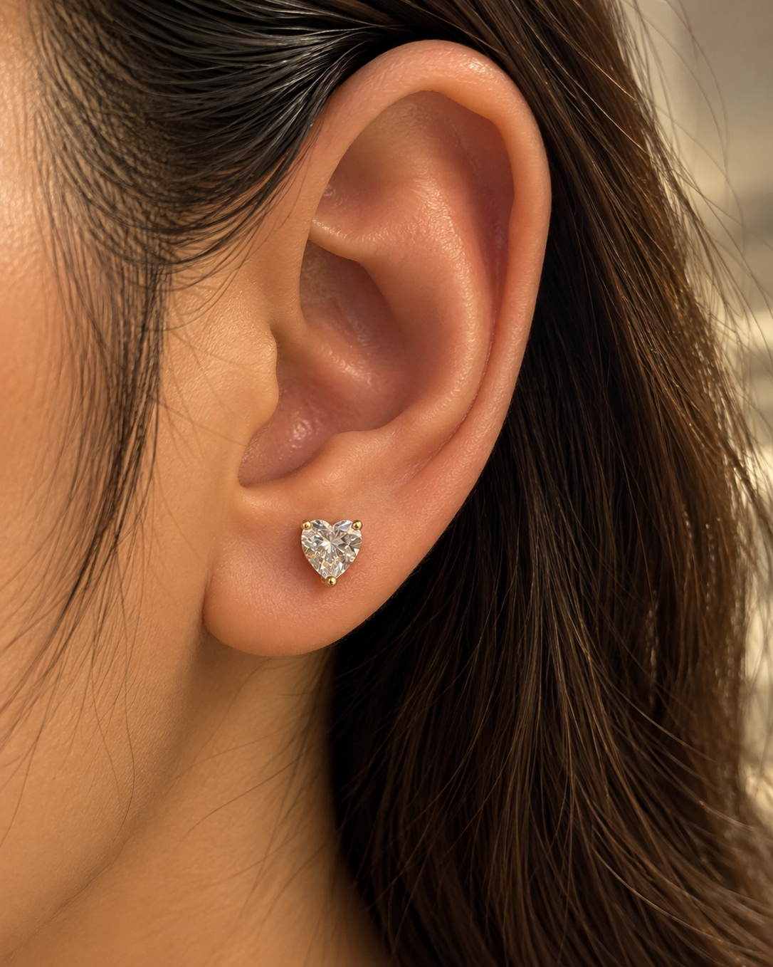 Heart Studs